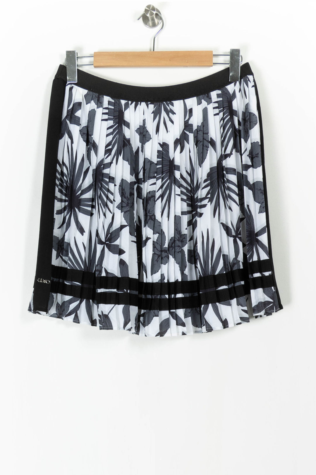 Jupe Plissée Noire et Blanche - Taille M/38 de la marque Liu Jo | PARAD106292 - Vendu par Paradigme - Image 4