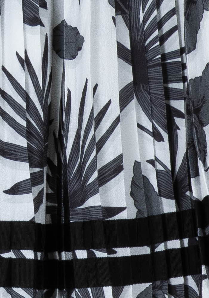 Jupe Plissée Noire et Blanche - Taille M/38 de la marque Liu Jo | PARAD106292 - Vendu par Paradigme - Image 3