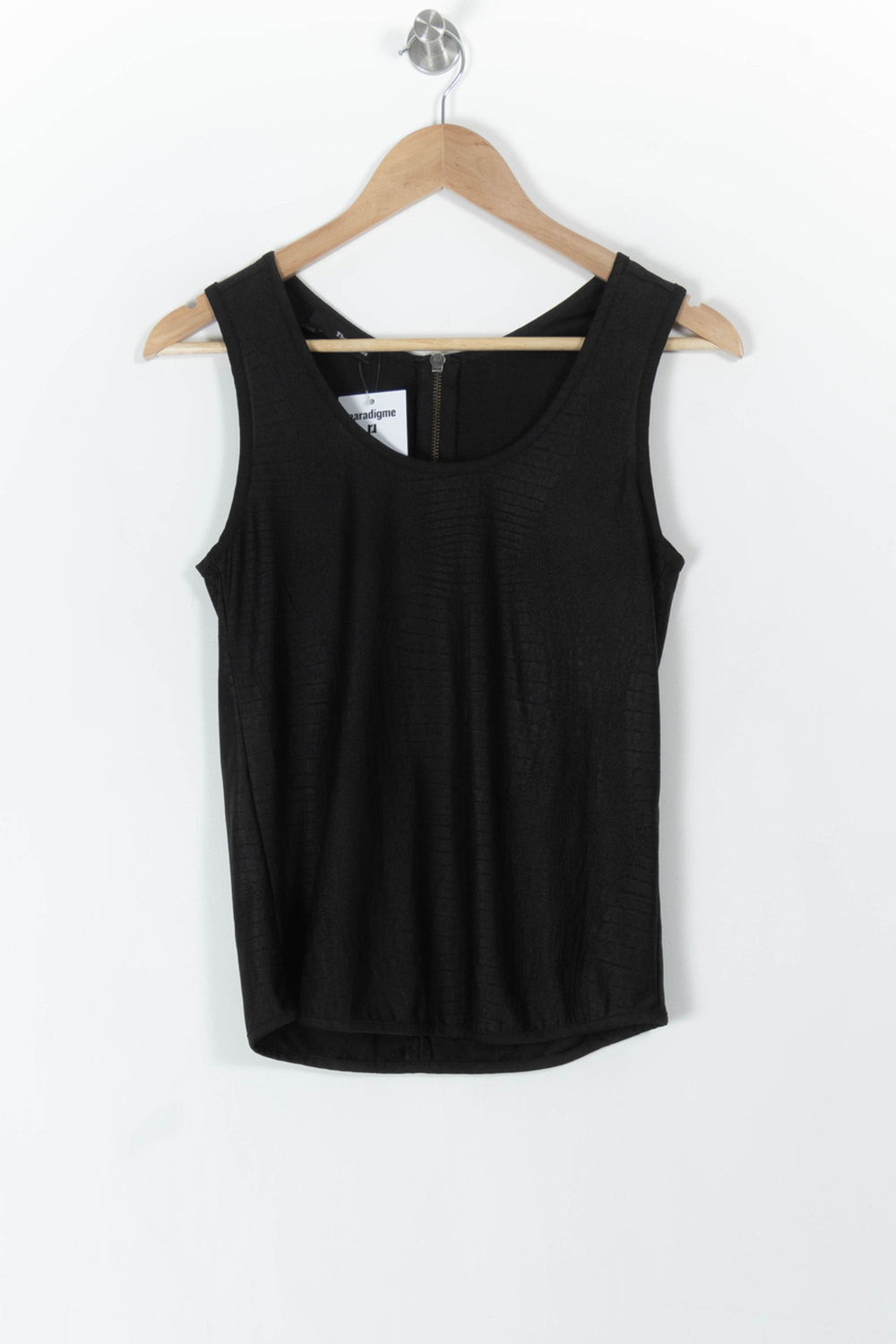Débardeur Noir - Taille S/36 de la marque The Kooples | PARAD106293 - Vendu par Paradigme - Image 2