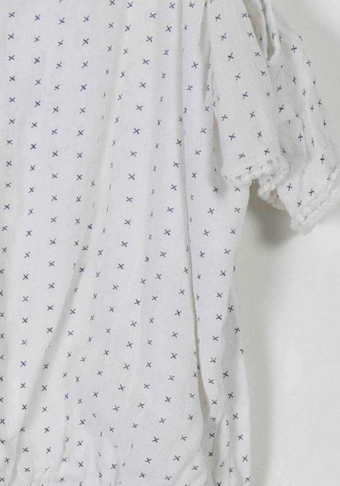 Combishort Blanc et Gris - Taille S/36 de la marque IKKS | PARAD106296 - Vendu par Paradigme - Image 3