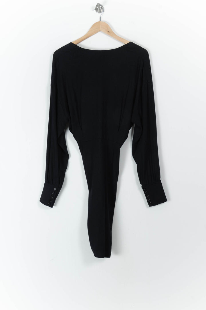 Robe Courte Noire - Taille M/38 de la marque ba&sh | PARAD106299 - Vendu par Paradigme - Image 4