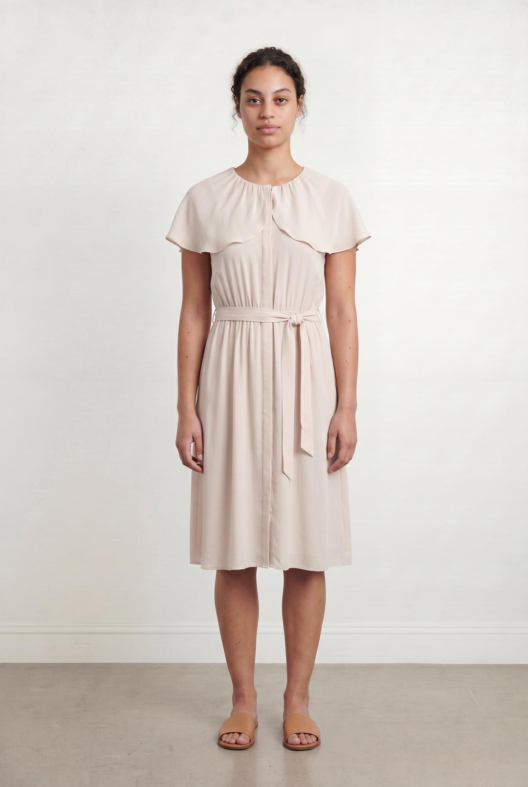 Robe Courte Rose - Taille L/40 de la marque ZAPA | PARAD106306 - Vendu par Paradigme - Image 1