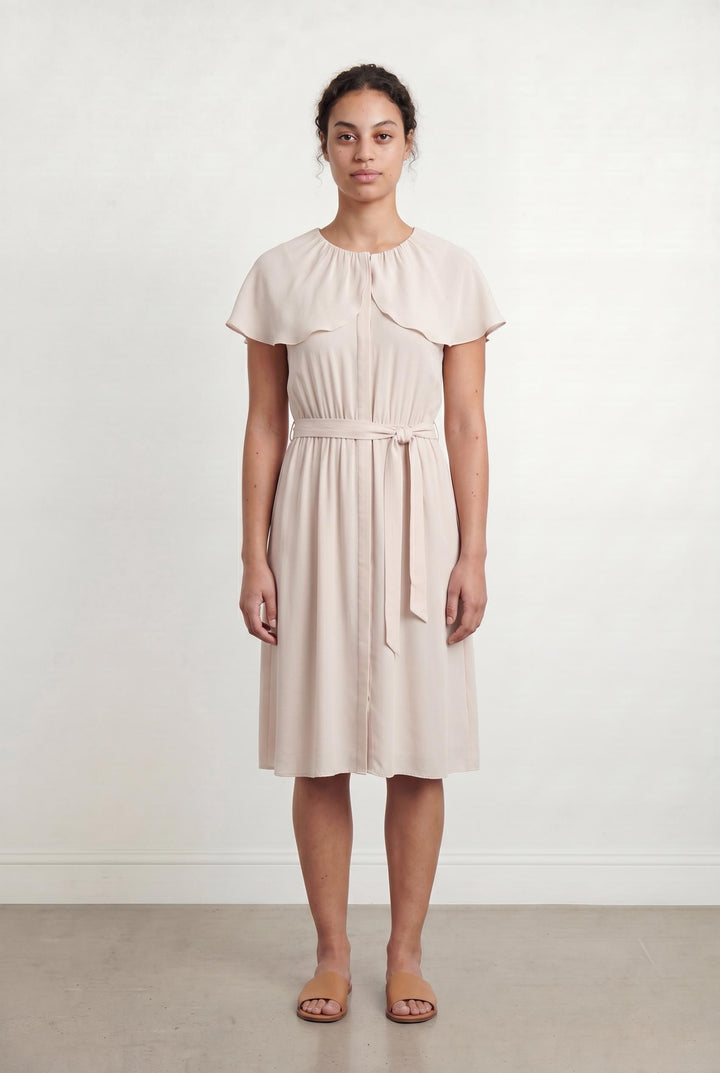 Robe Courte Rose - Taille L/40 de la marque ZAPA | PARAD106306 - Vendu par Paradigme - Image 1