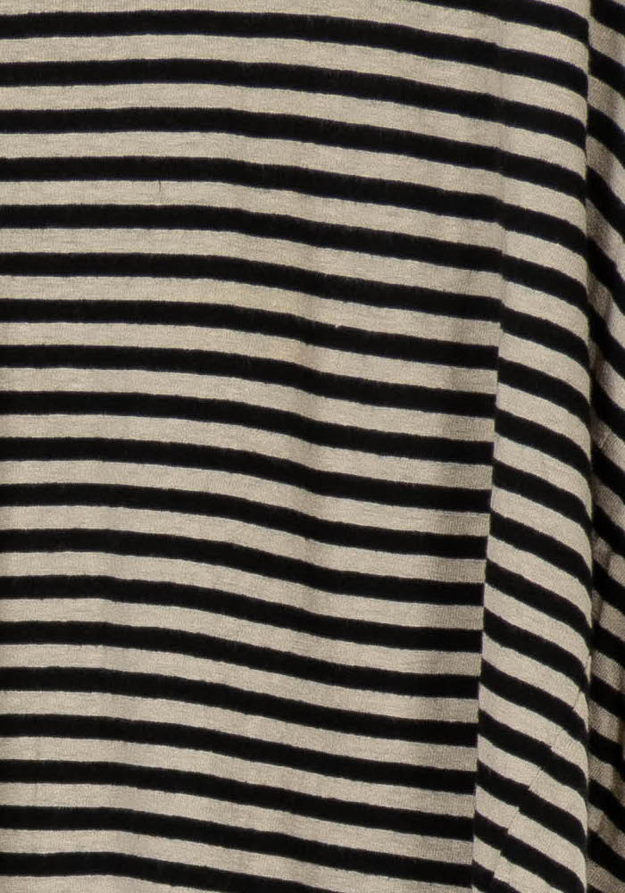 Tee-shirt Rayé Noir et Beige - Taille M/38 de la marque Gerard Darel | PARAD106338 - Vendu par Paradigme - Image 3