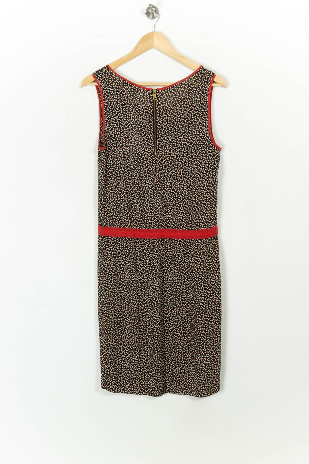 Robe Sans Manches Noire et Rouge - Taille XL/42 de la marque Gerard Darel | PARAD106340 - Vendu par Paradigme - Image 4