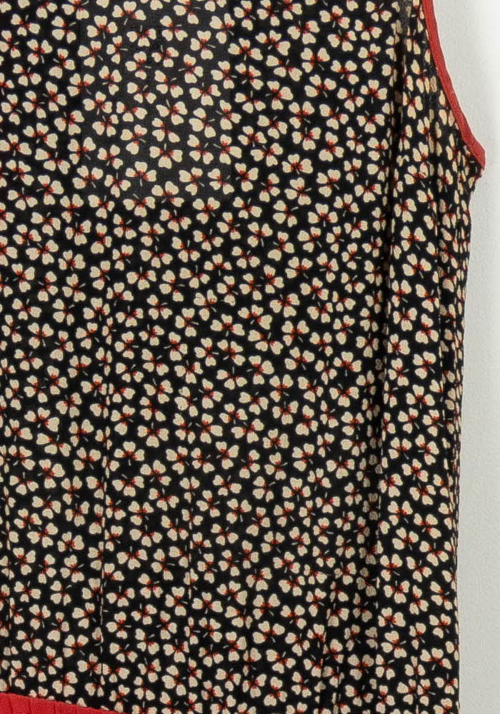 Robe Sans Manches Noire et Rouge - Taille XL/42 de la marque Gerard Darel | PARAD106340 - Vendu par Paradigme - Image 3