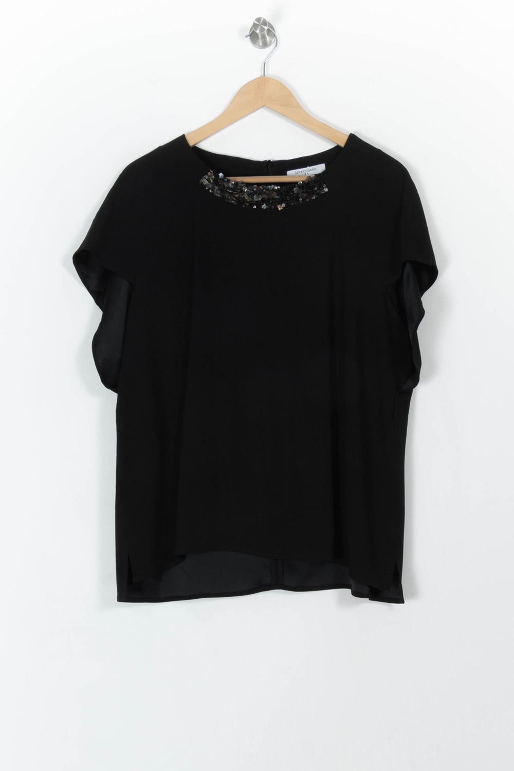 Blouse Noire - Taille XL/42 de la marque Gerard Darel | PARAD106347 - Vendu par Paradigme - Image 2