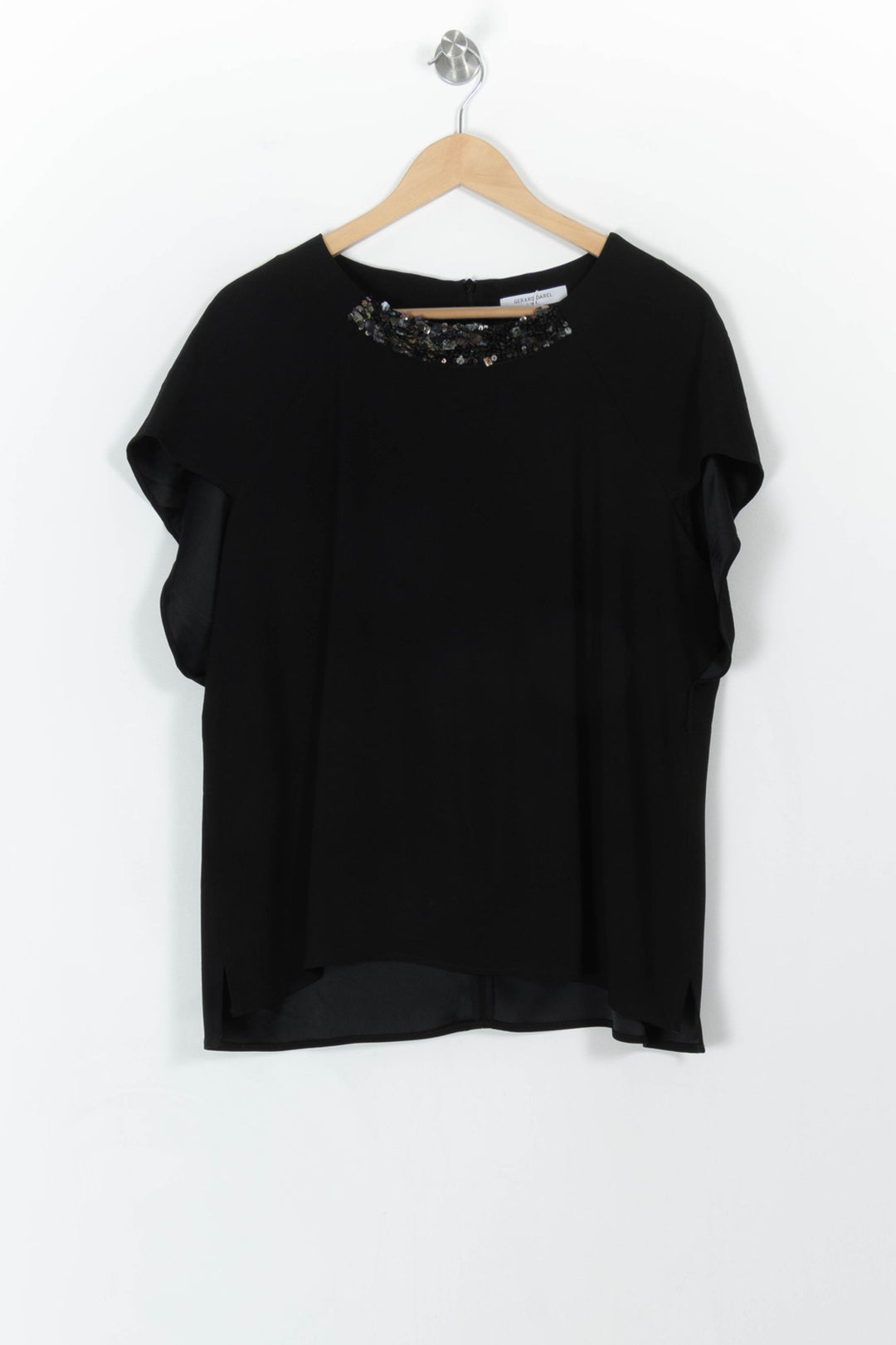 Blouse Noire - Taille XL/42 de la marque Gerard Darel | PARAD106347 - Vendu par Paradigme - Image 2