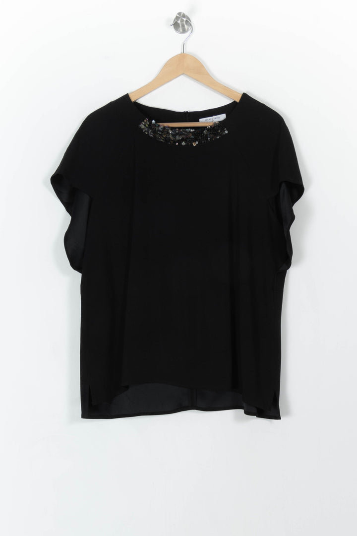 Blouse Noire - Taille XL/42 de la marque Gerard Darel | PARAD106347 - Vendu par Paradigme - Image 2