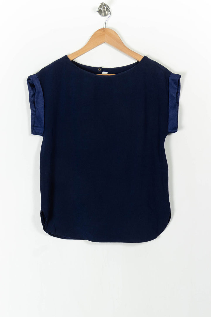 Blouse Bleue - Taille S/36 de la marque Gerard Darel | PARAD106349 - Vendu par Paradigme - Image 2