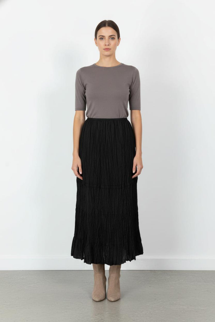 Jupe Longue Noire - Taille L/40 de la marque Gerard Darel | PARAD106358 - Vendu par Paradigme - Image 1