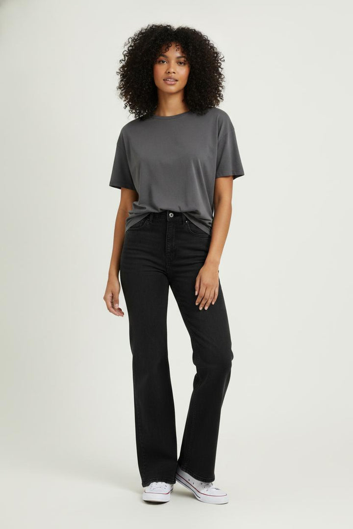Jean Évasé Noir - Taille XS/34 de la marque The Kooples | PARAD106366 - Vendu par Paradigme - Image 1