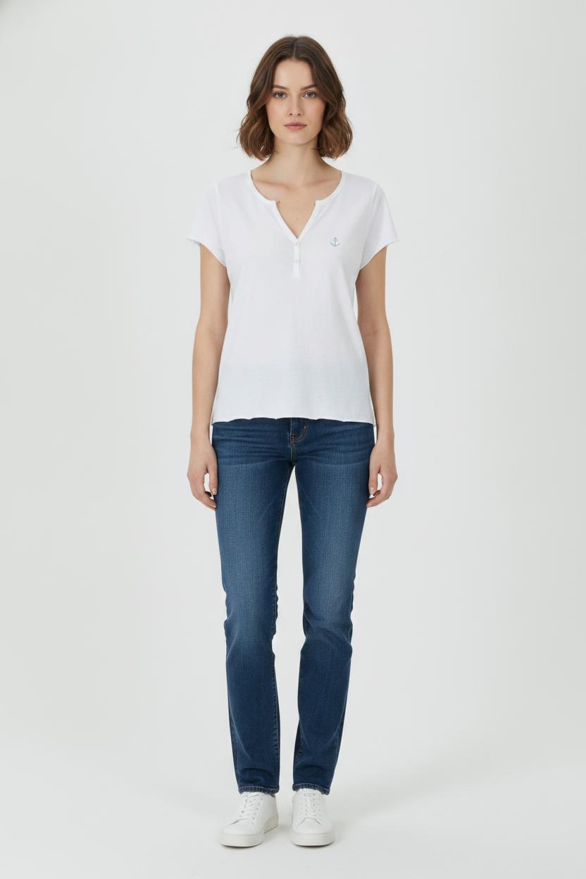 Tee-shirt Blanc - Taille S/36 de la marque Zadig&Voltaire | PARAD106367 - Vendu par Paradigme - Image 1