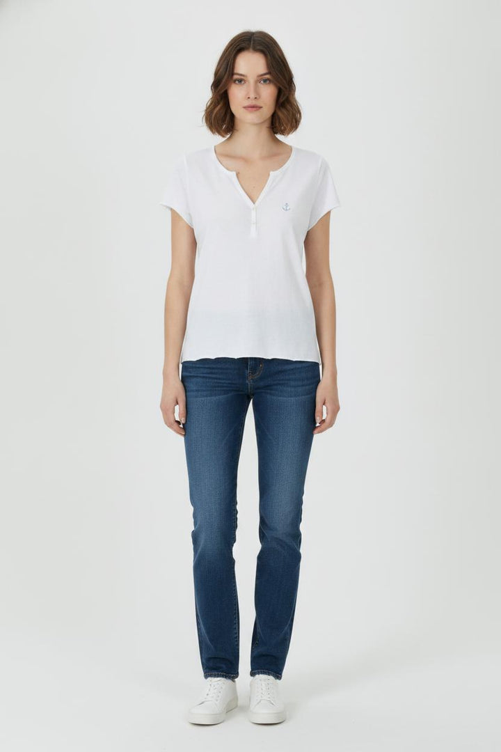 Tee-shirt Blanc - Taille S/36 de la marque Zadig&Voltaire | PARAD106367 - Vendu par Paradigme - Image 1