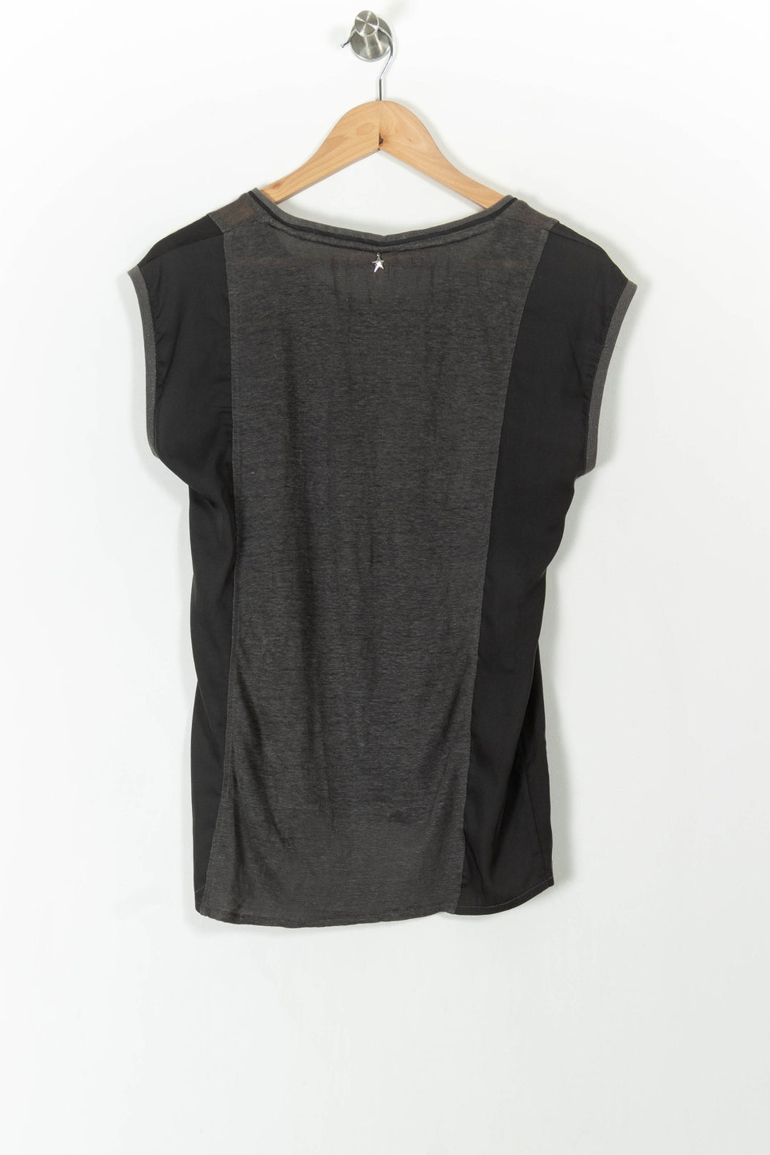 Tee-shirt Gris et Noir - Taille S/36 de la marque Sud express | PARAD106379 - Vendu par Paradigme - Image 4