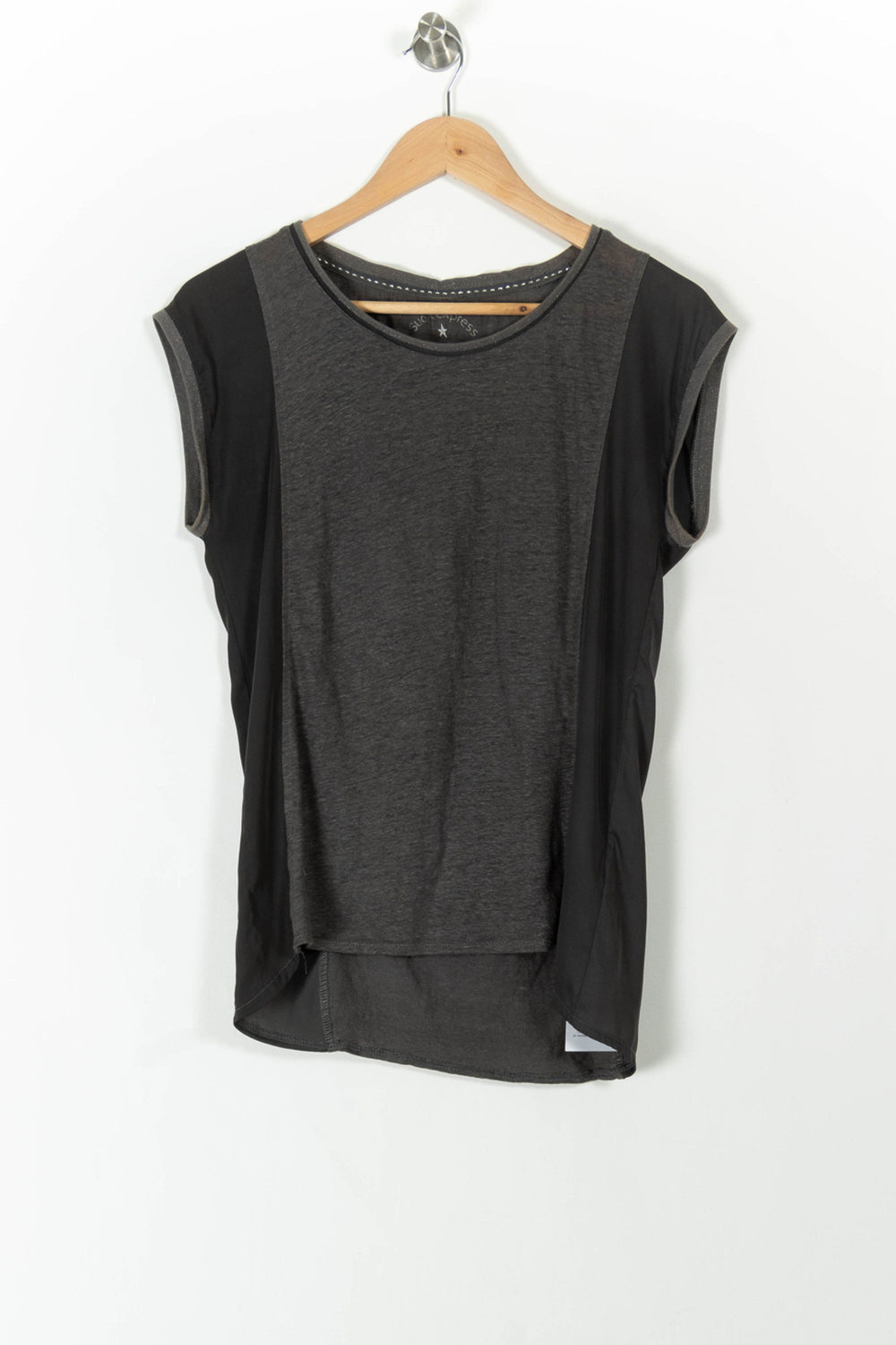 Tee-shirt Gris et Noir - Taille S/36 de la marque Sud express | PARAD106379 - Vendu par Paradigme - Image 2