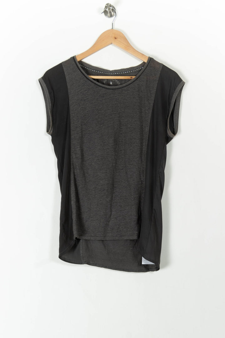 Tee-shirt Gris et Noir - Taille S/36 de la marque Sud express | PARAD106379 - Vendu par Paradigme - Image 2