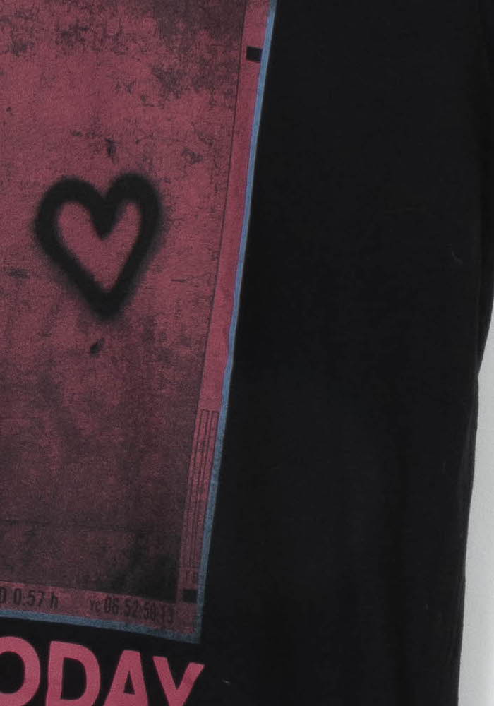 Tee-shirt Noir et Rose - Taille XS/34 de la marque Zadig&Voltaire | PARAD106380 - Vendu par Paradigme - Image 3