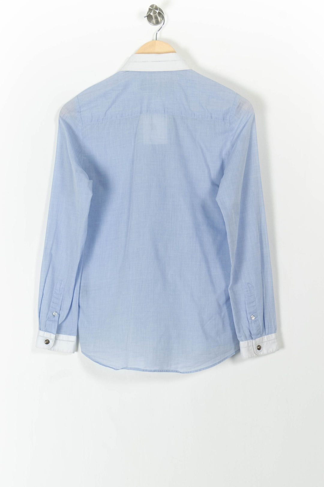 Chemise Bleu et Blanche - Taille M/38 de la marque The Kooples | PARAD106383 - Vendu par Paradigme - Image 4