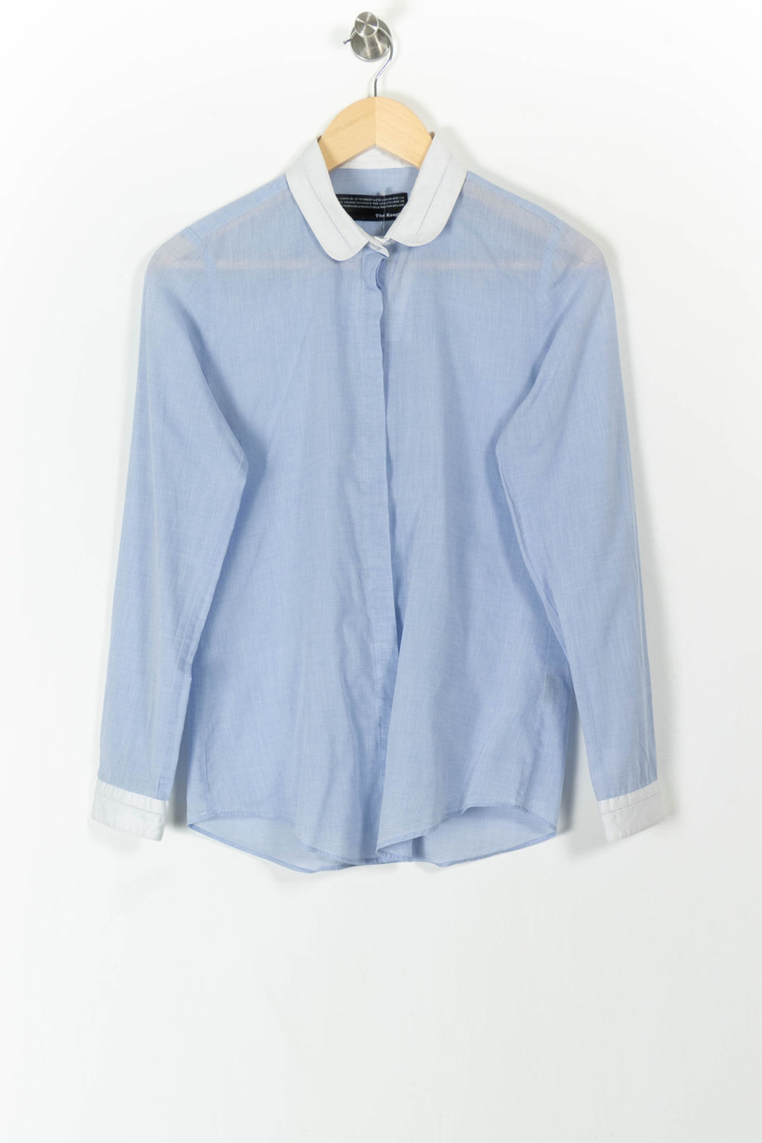 Chemise Bleu et Blanche - Taille M/38 de la marque The Kooples | PARAD106383 - Vendu par Paradigme - Image 2