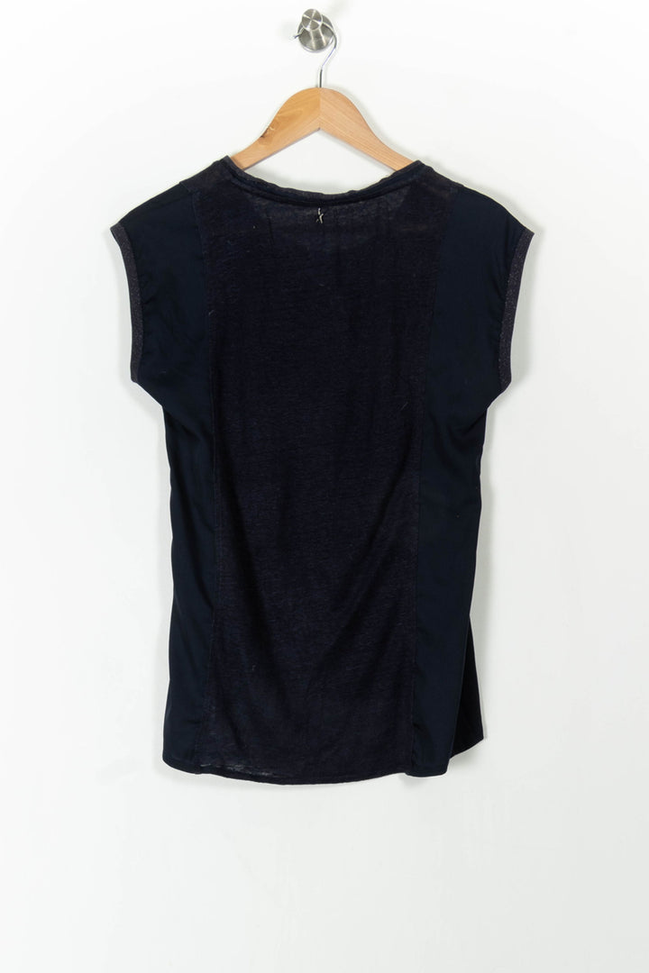 Tee-shirt Bleu - Taille S/36 de la marque Sud express | PARAD106385 - Vendu par Paradigme - Image 4