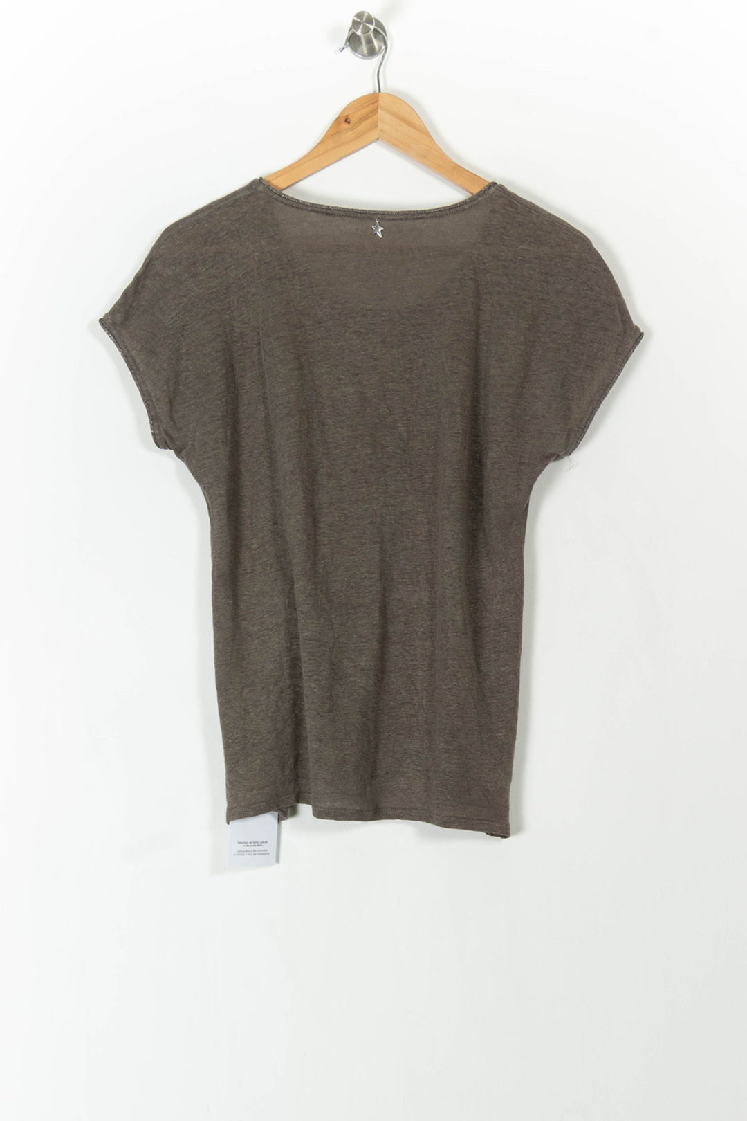 Tee-shirt Gris - Taille S/36 de la marque Sud express | PARAD106390 - Vendu par Paradigme - Image 4