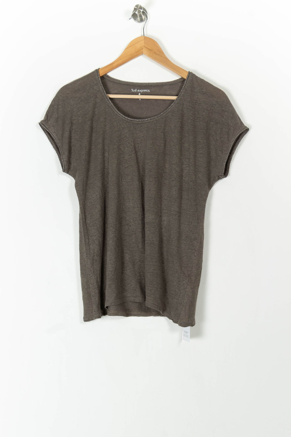 Tee-shirt Gris - Taille S/36 de la marque Sud express | PARAD106390 - Vendu par Paradigme - Image 2