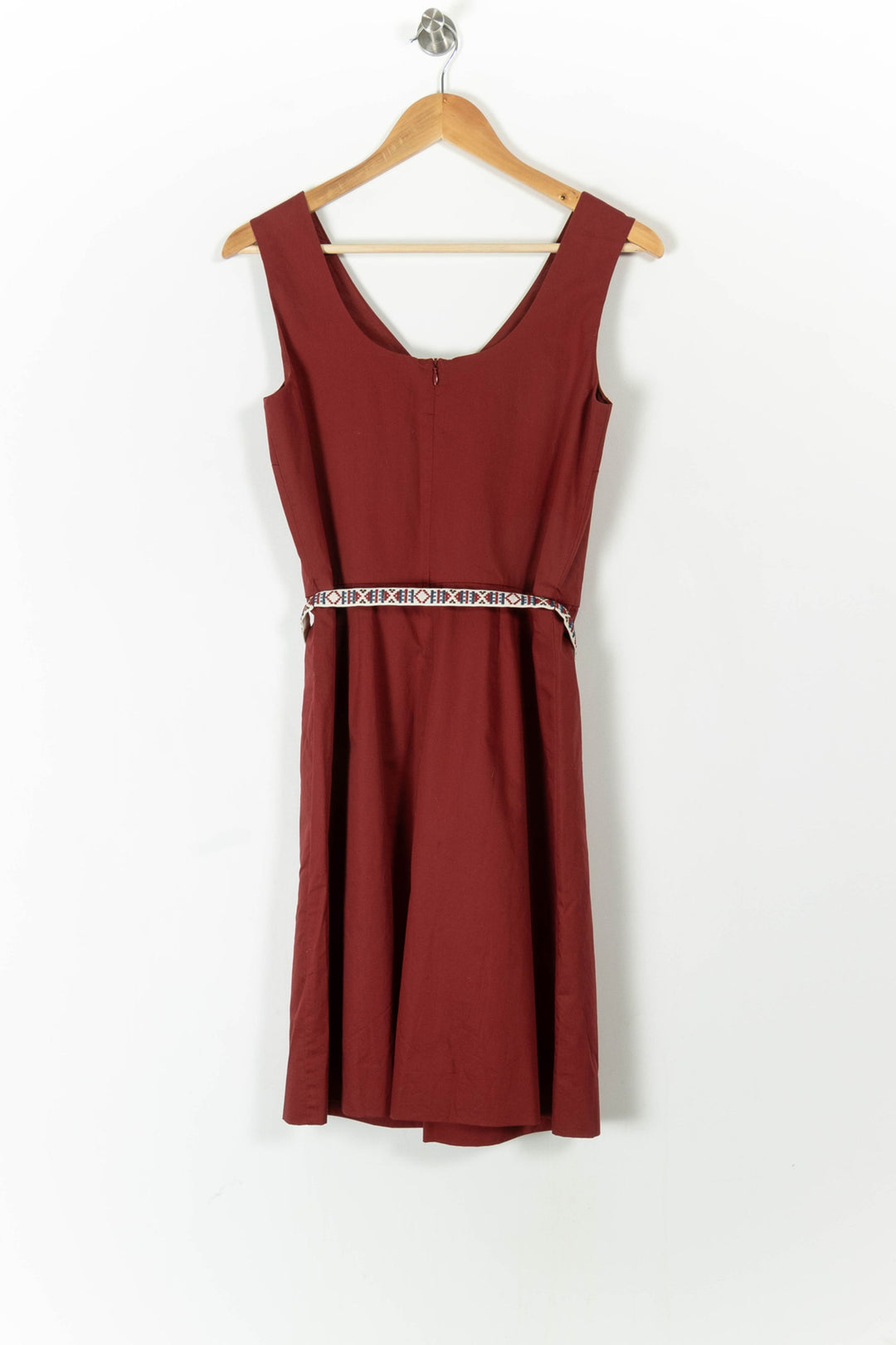 Robe Sans Manches Bordeaux - Taille M/38 de la marque Caroll | PARAD106391 - Vendu par Paradigme - Image 4