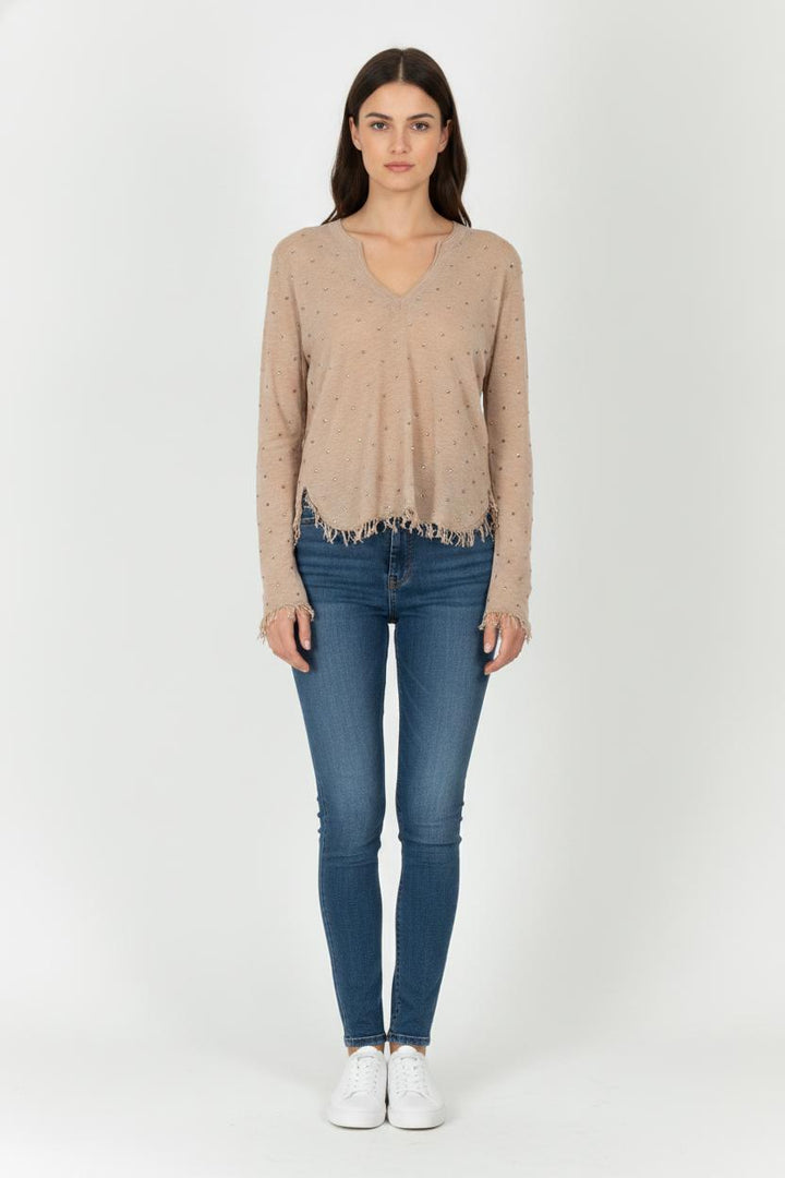 Pull Beige - Taille XS/34 de la marque Zadig&Voltaire | PARAD106393 - Vendu par Paradigme - Image 1
