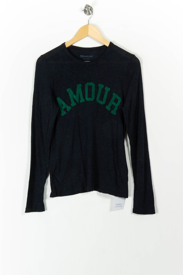 Pull Bleu - Taille S/36 de la marque Zadig&Voltaire | PARAD106395 - Vendu par Paradigme - Image 2