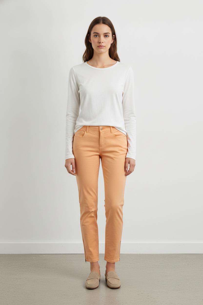 Pantalon Orange - Taille L/40 de la marque Sud express | PARAD106396 - Vendu par Paradigme - Image 1