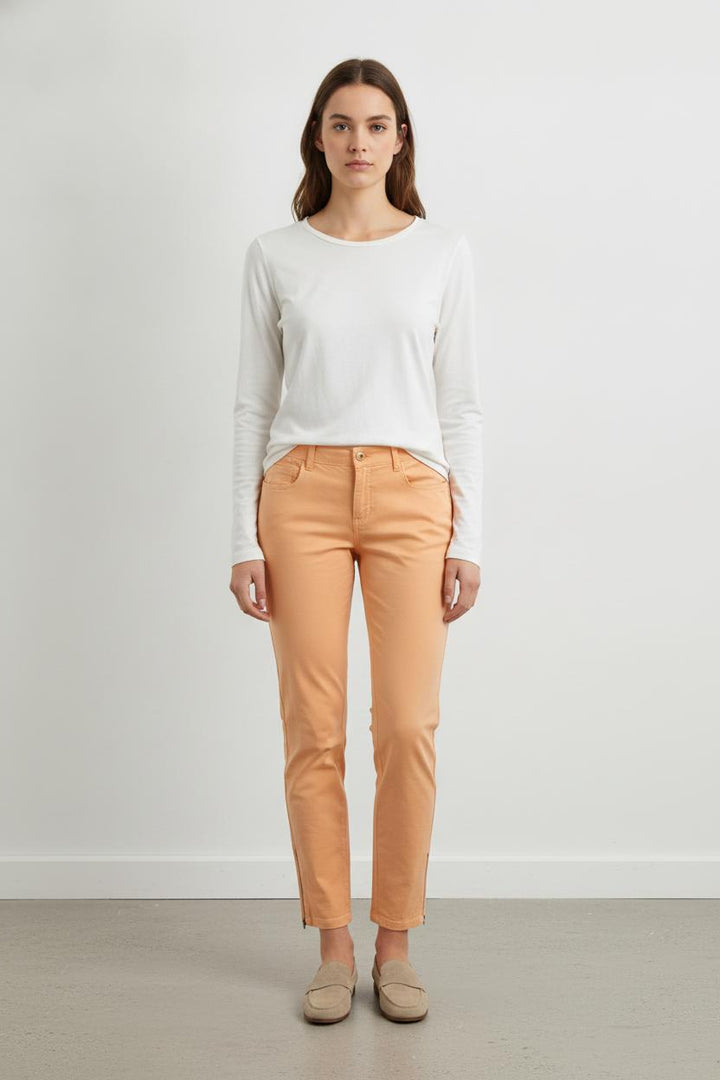 Pantalon Orange - Taille L/40 de la marque Sud express | PARAD106396 - Vendu par Paradigme - Image 1