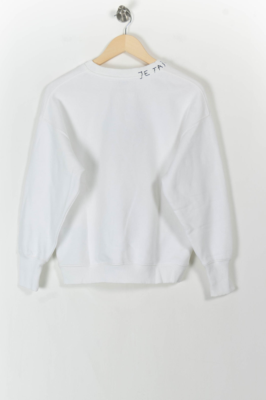 Sweatshirt Blanc et Noir - Taille XS/34 de la marque Zadig&Voltaire | PARAD106398 - Vendu par Paradigme - Image 4