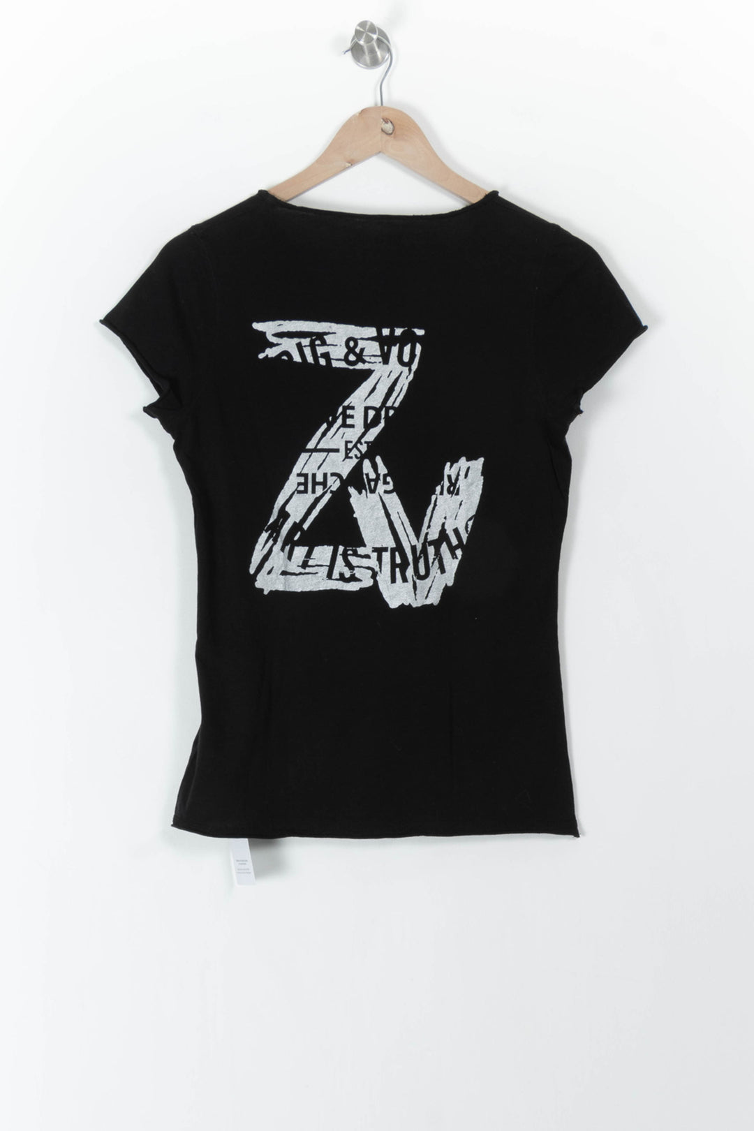 Tee-shirt Noir - Taille S/36 de la marque Zadig&Voltaire | PARAD106399 - Vendu par Paradigme - Image 4