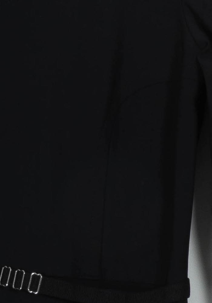 Robe Ajustée Noire - Taille XXL/44 de la marque Indies | PARAD106413 - Vendu par Paradigme - Image 3