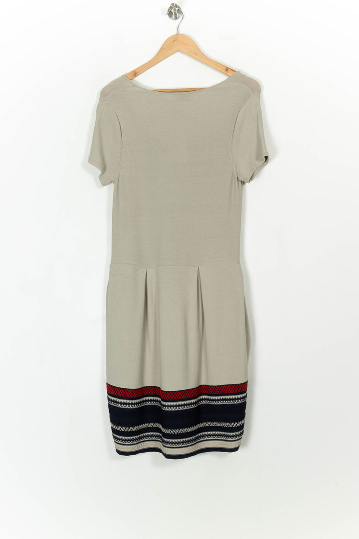 Robe Courte Beige et Noir - Taille XL/42 de la marque Rodier | PARAD106418 - Vendu par Paradigme - Image 4