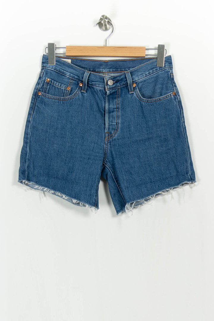 Short en Jean Bleu - Taille M/38 de la marque Levi's | PARAD106423 - Vendu par Paradigme - Image 2
