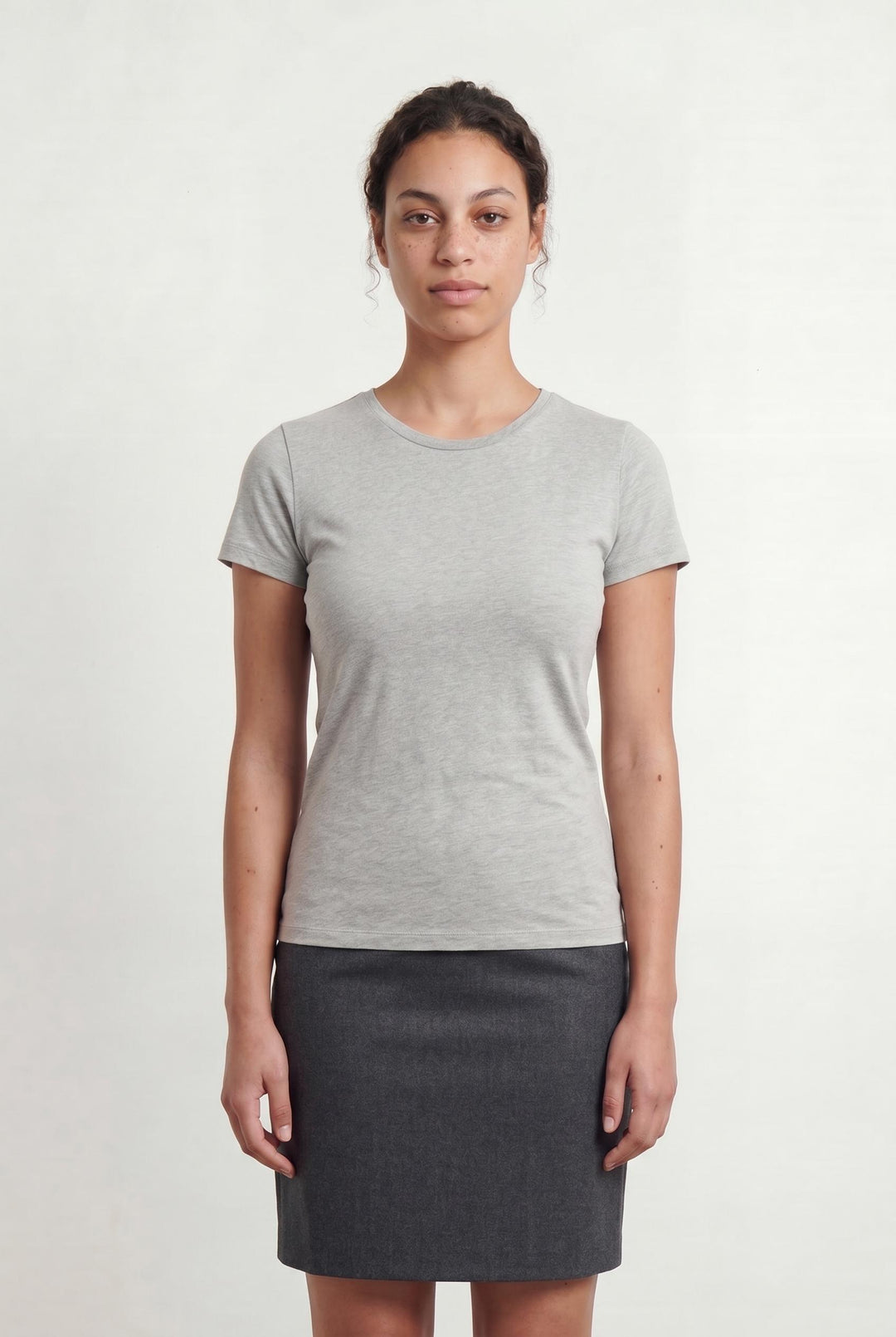 Tee-shirt Gris - Taille L/40 de la marque Majestic Filatures | PARAD106424 - Vendu par Paradigme - Image 1