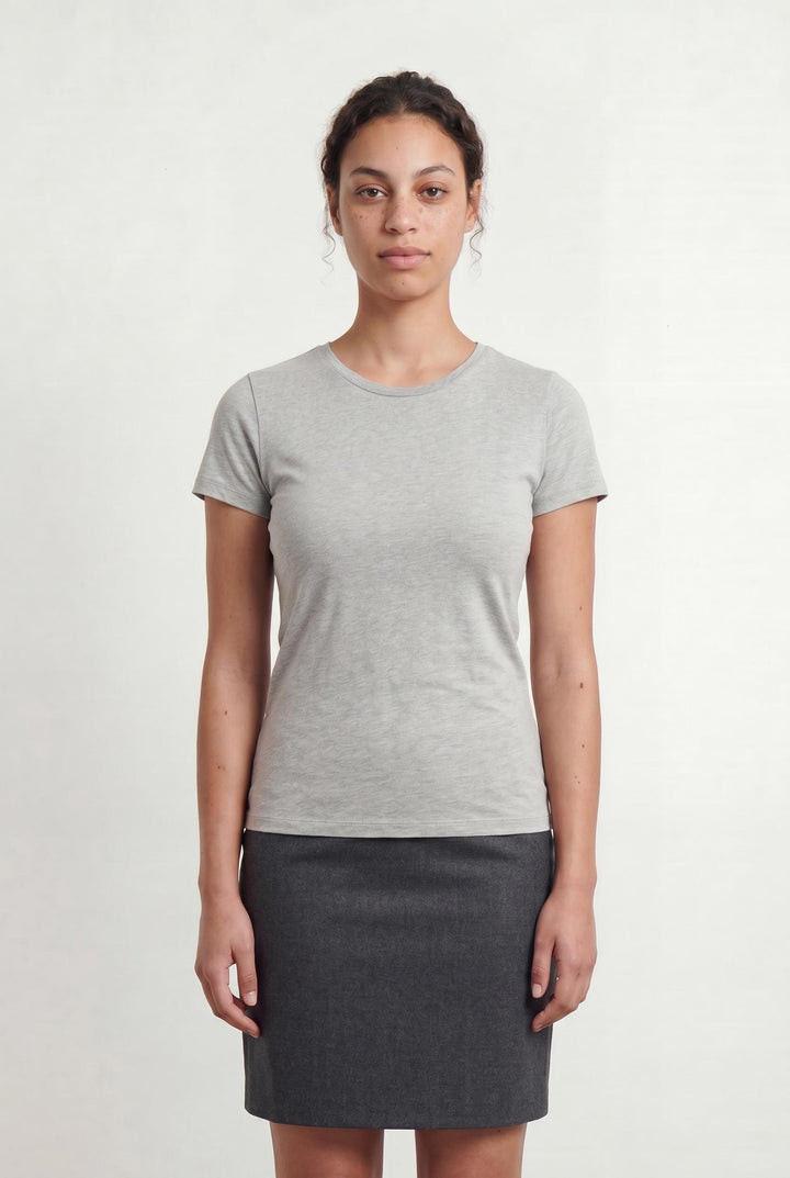 Tee-shirt Gris - Taille L/40 de la marque Majestic Filatures | PARAD106424 - Vendu par Paradigme - Image 1