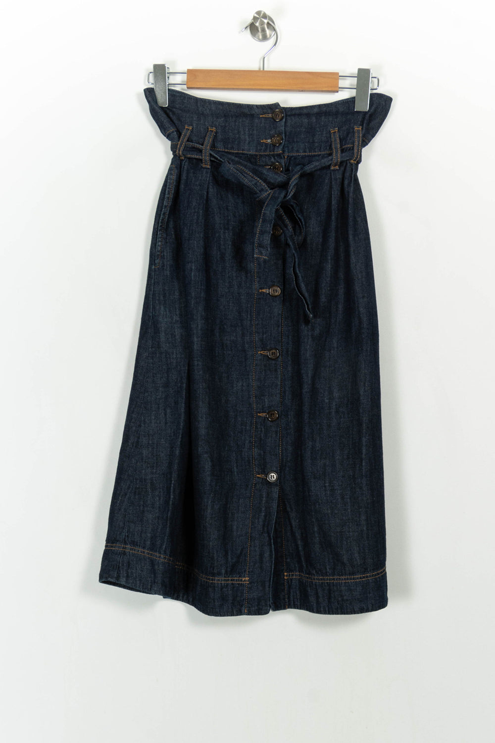 Jupe en Jean Bleu - Taille M/38 de la marque La Fée Maraboutée | PARAD106426 - Vendu par Paradigme - Image 2