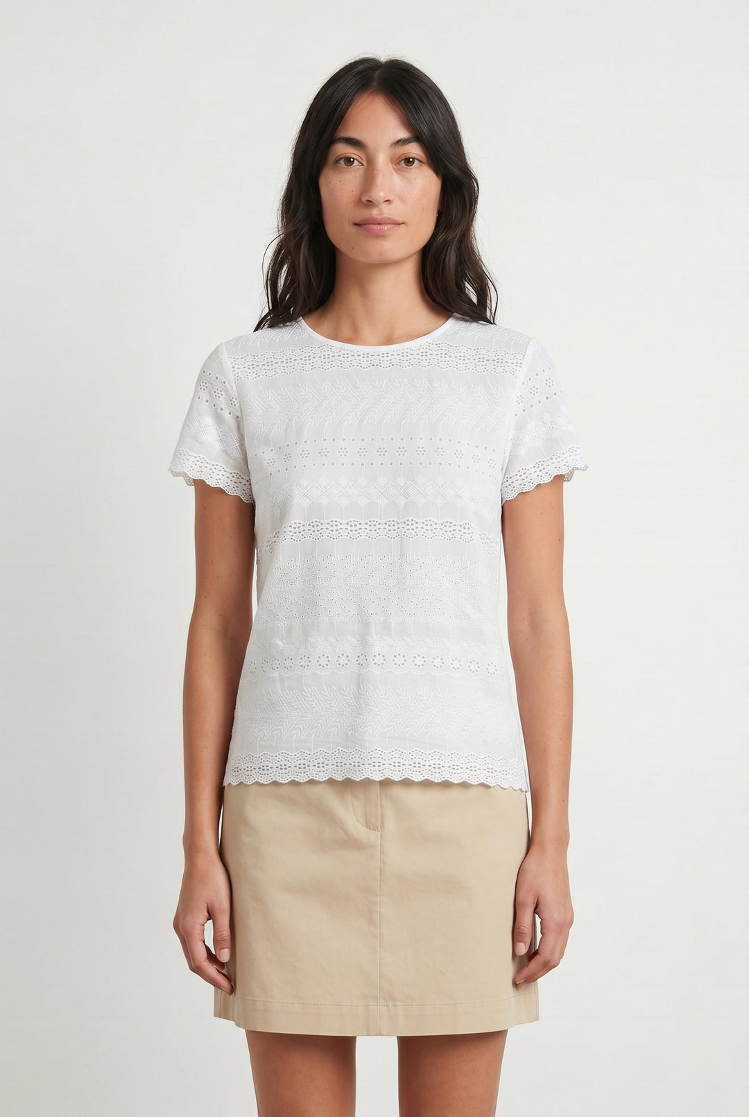T-shirt Blanc - Taille M/38 de la marque Gerard Darel | PARAD106428 - Vendu par Paradigme - Image 1