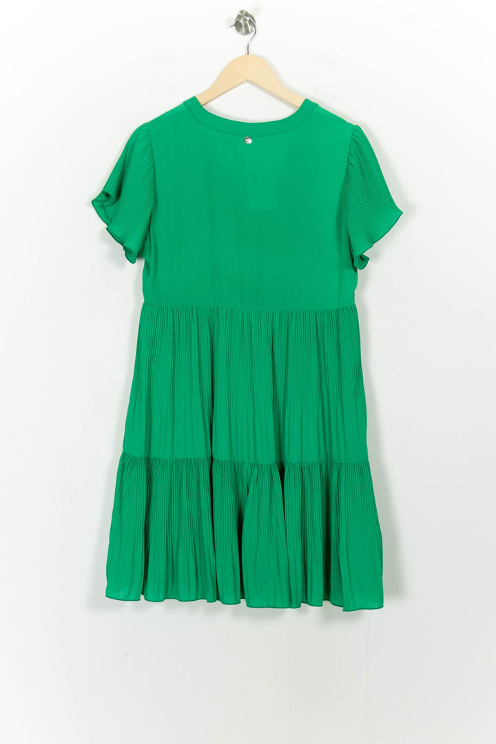 Robe Plissée Verte - Taille M/38 de la marque Liu Jo | PARAD106441 - Vendu par Paradigme - Image 4
