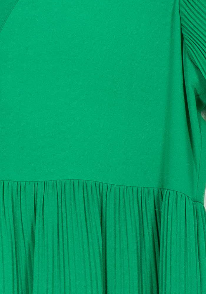 Robe Plissée Verte - Taille M/38 de la marque Liu Jo | PARAD106441 - Vendu par Paradigme - Image 3