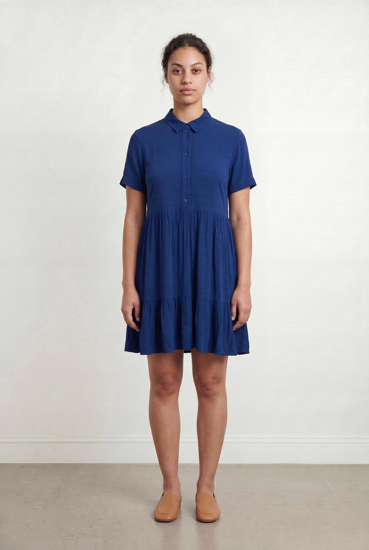 Robe Chemise Bleue - Taille L/40 de la marque Claudie Pierlot | PARAD106443 - Vendu par Paradigme - Image 1