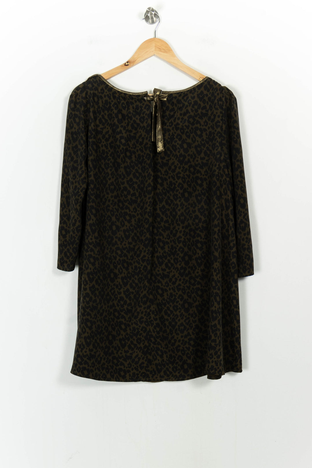 Robe Courte Verte et Noire - Taille L/40 de la marque Claudie Pierlot | PARAD106446 - Vendu par Paradigme - Image 4