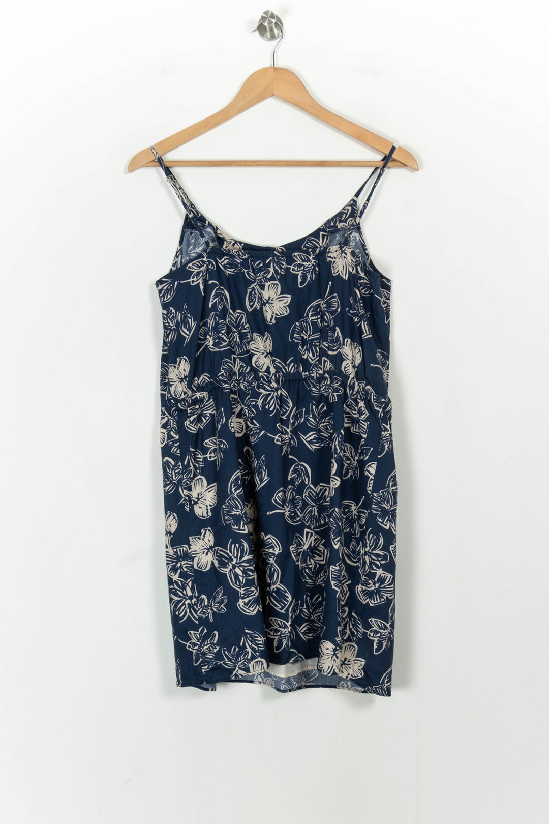 Robe Fleurie Bleue et Blanche - Taille L/40 de la marque I.Code | PARAD106447 - Vendu par Paradigme - Image 4