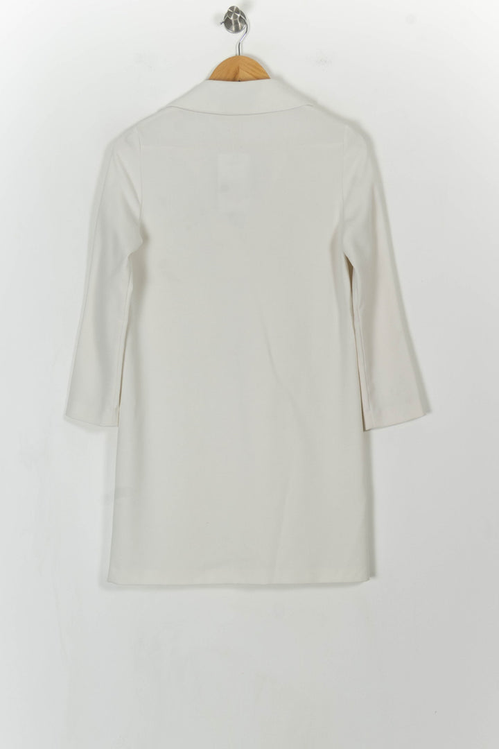 Robe Blazer Blanche - Taille XS/34 de la marque ba&sh | PARAD106448 - Vendu par Paradigme - Image 4