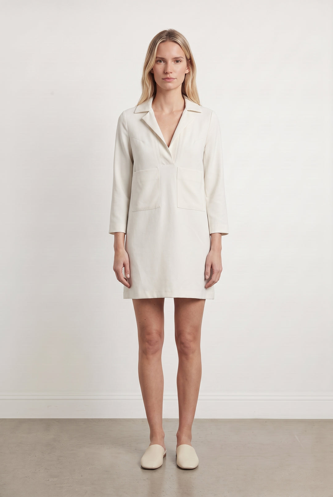 Robe Blazer Blanche - Taille XS/34 de la marque ba&sh | PARAD106448 - Vendu par Paradigme - Image 1