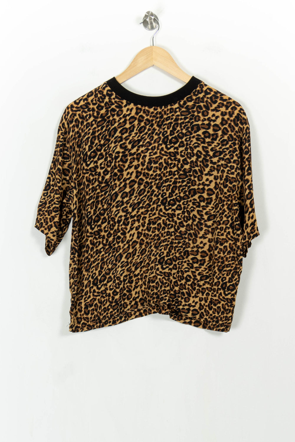 Blouse Marron et Noir - Taille L/40 de la marque Bizance | PARAD106450 - Vendu par Paradigme - Image 2