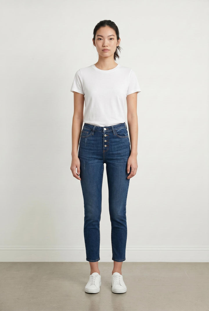 Jean Skinny Bleu - Taille M/38 de la marque Bérénice | PARAD106452 - Vendu par Paradigme - Image 1